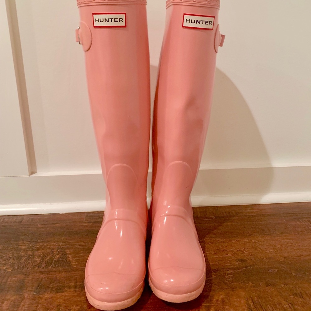 Hunter boots size 8
